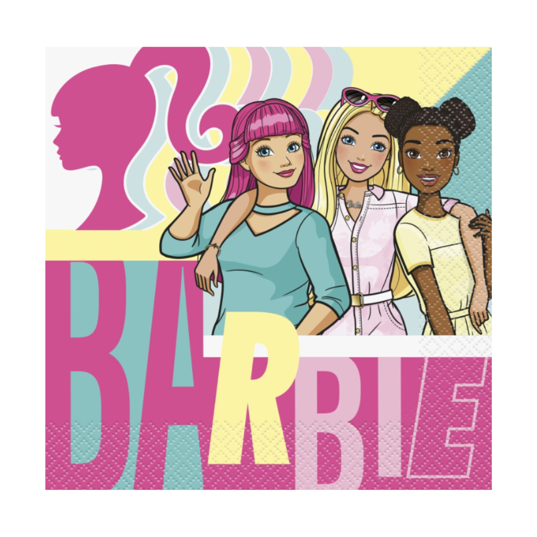 Barbie Luncheon Napkins  16ct