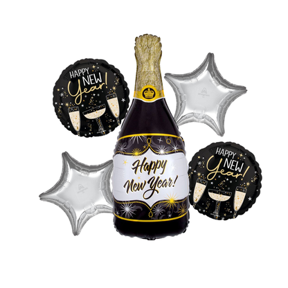 New Year Champagne Bouquet