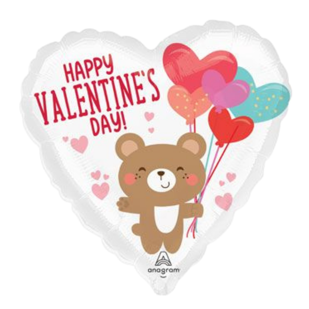 18H HVD VALENTINE BEAR HUG