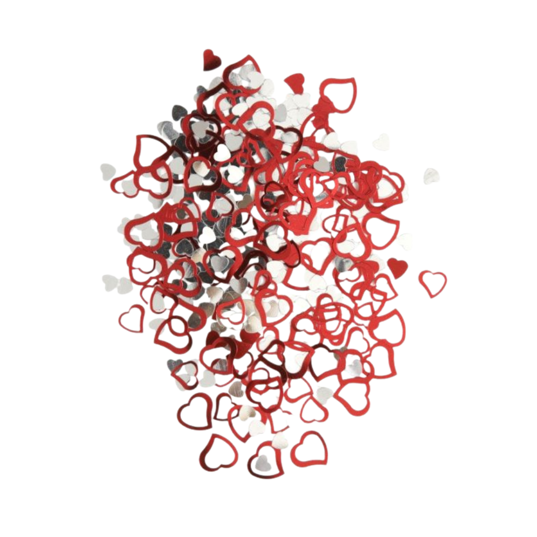 Hearts Foil Confetti .5oz