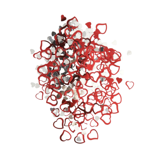 Hearts Foil Confetti .5oz