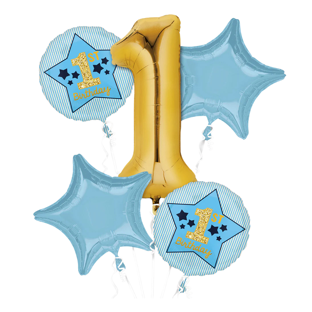 1st Birthday Balloon Bouquet