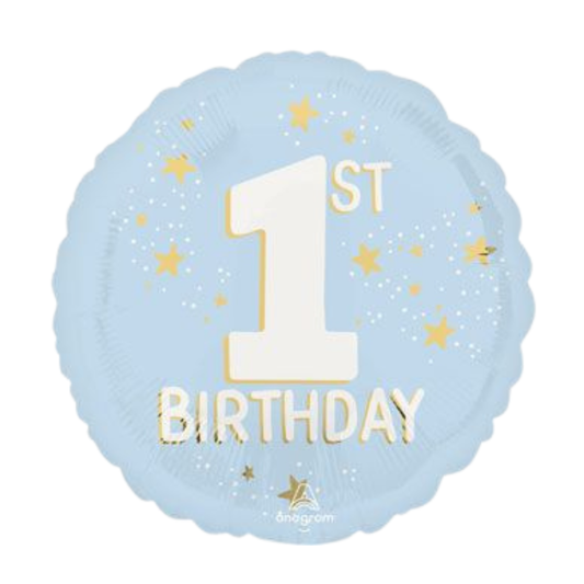 18" HB LITTLE MISTER ONEDERFUL 1ST BDAY