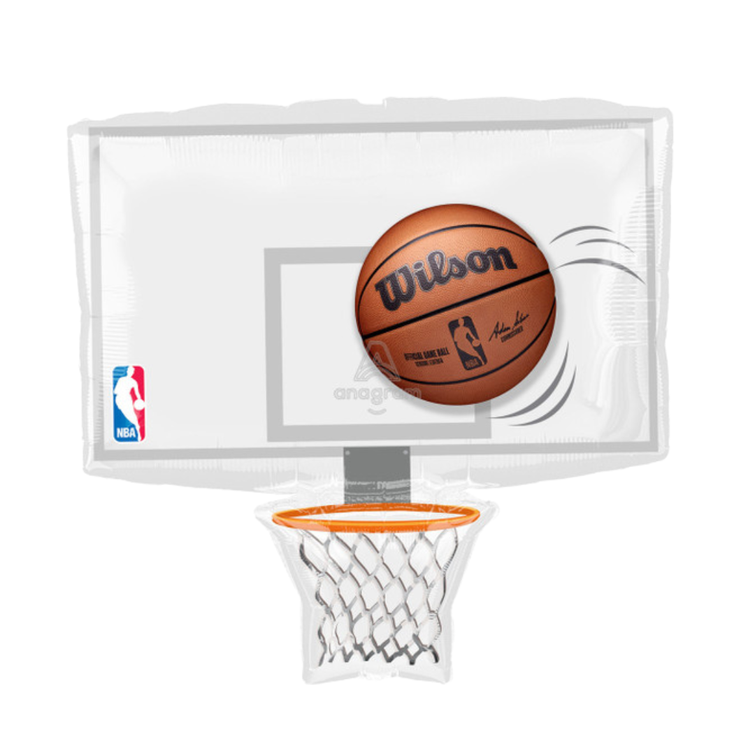 24" Sports Basketball Hoop NBA Wilson