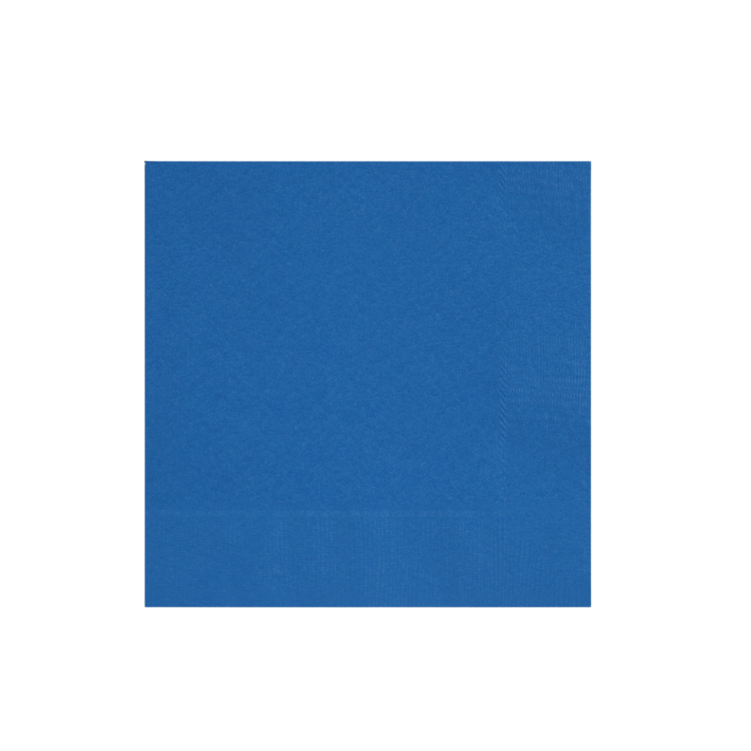 Royal Blue Solid Luncheon Napkins