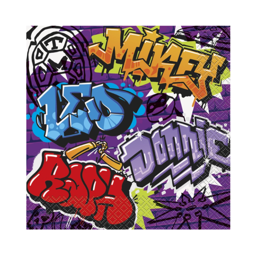 TMNT Mutant Mayhem Luncheon Napkins  16ct