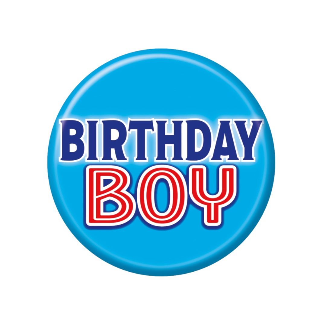 Birthday Boy Button 3"