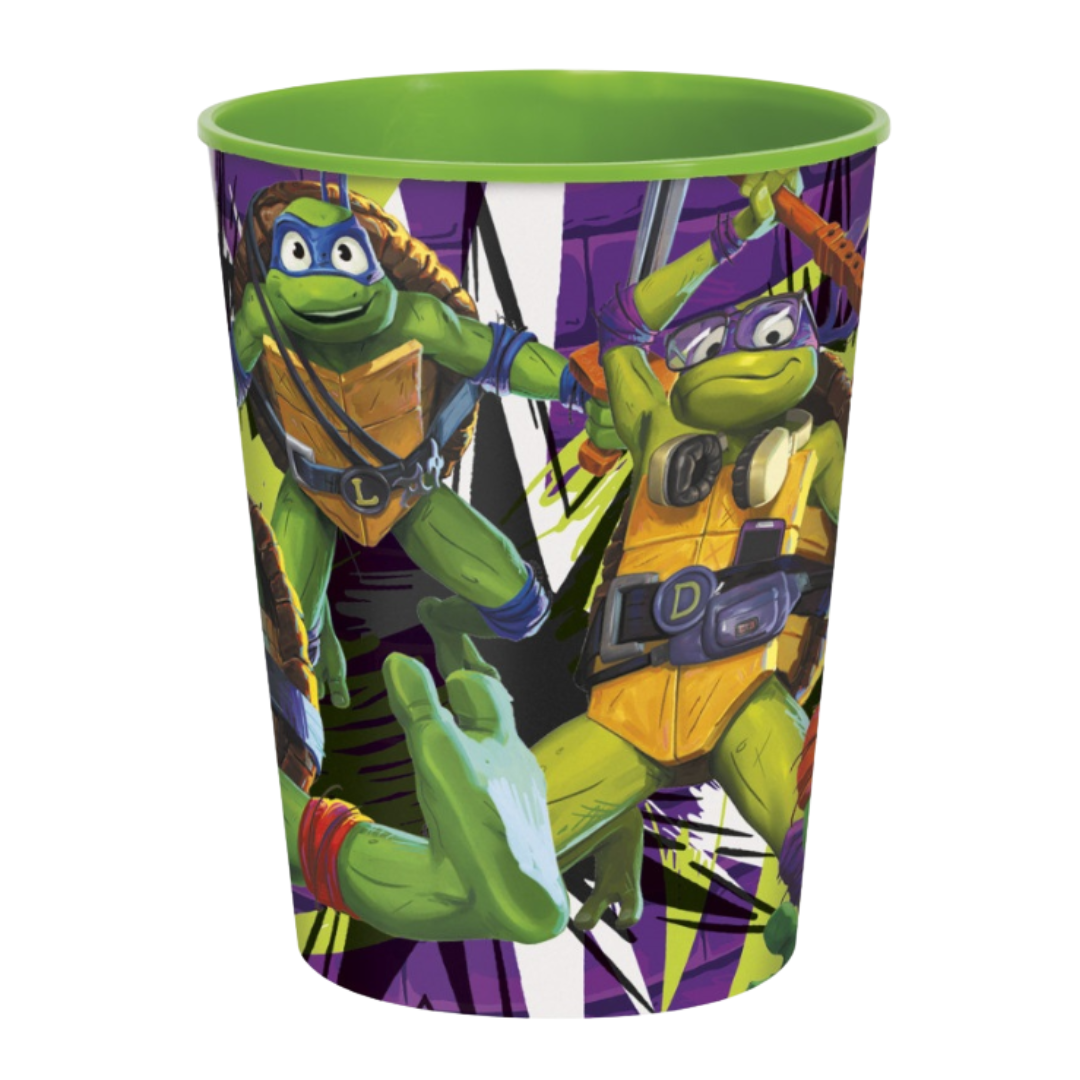 TMNT Mutant Mayhem 16oz Plastic Stadium Cup