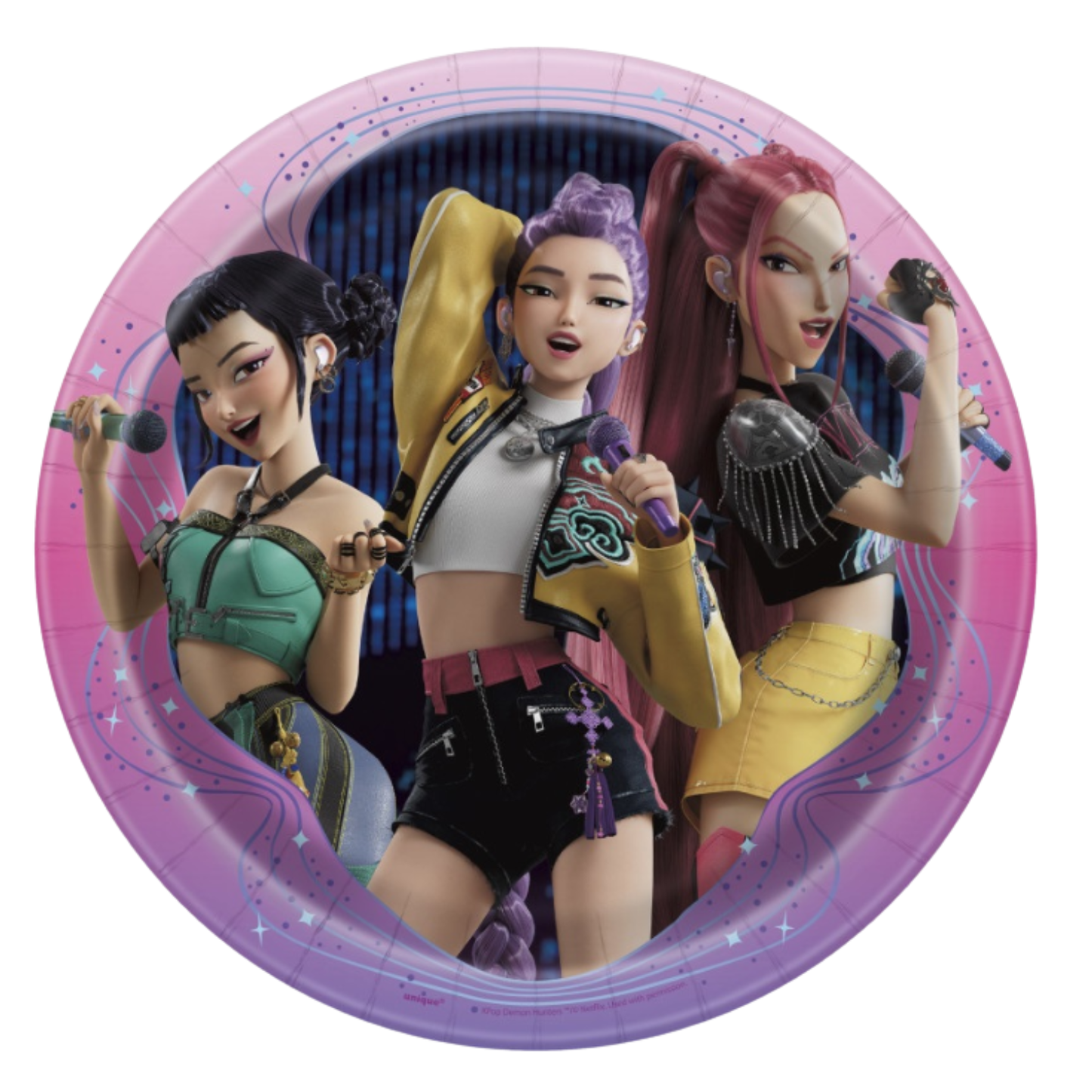K-pop Demon Hunters Lunch Plates