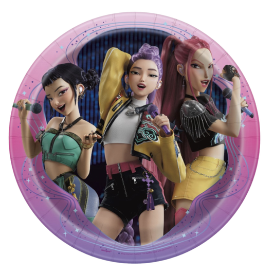 K-pop Demon Hunters Lunch Plates