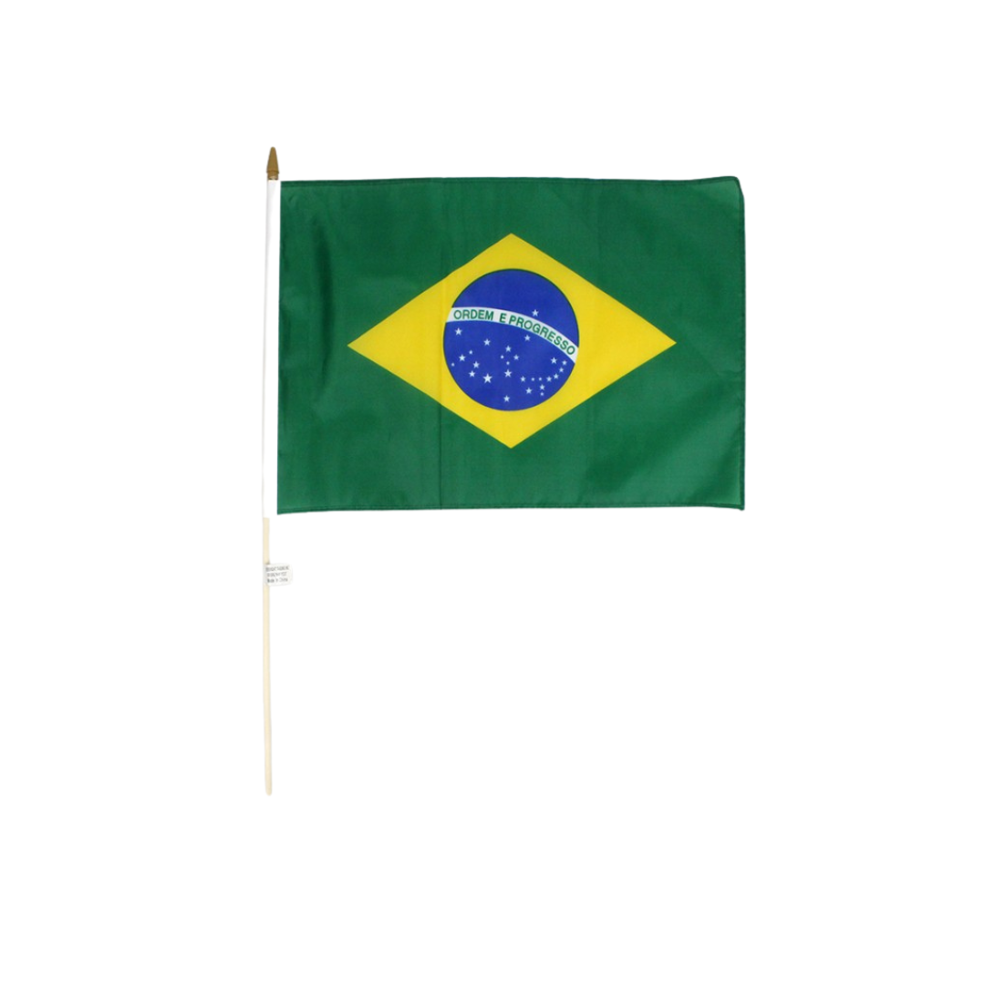 Brazil Hand Flag