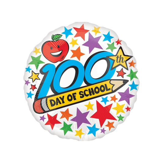 18" 100th Day Of School