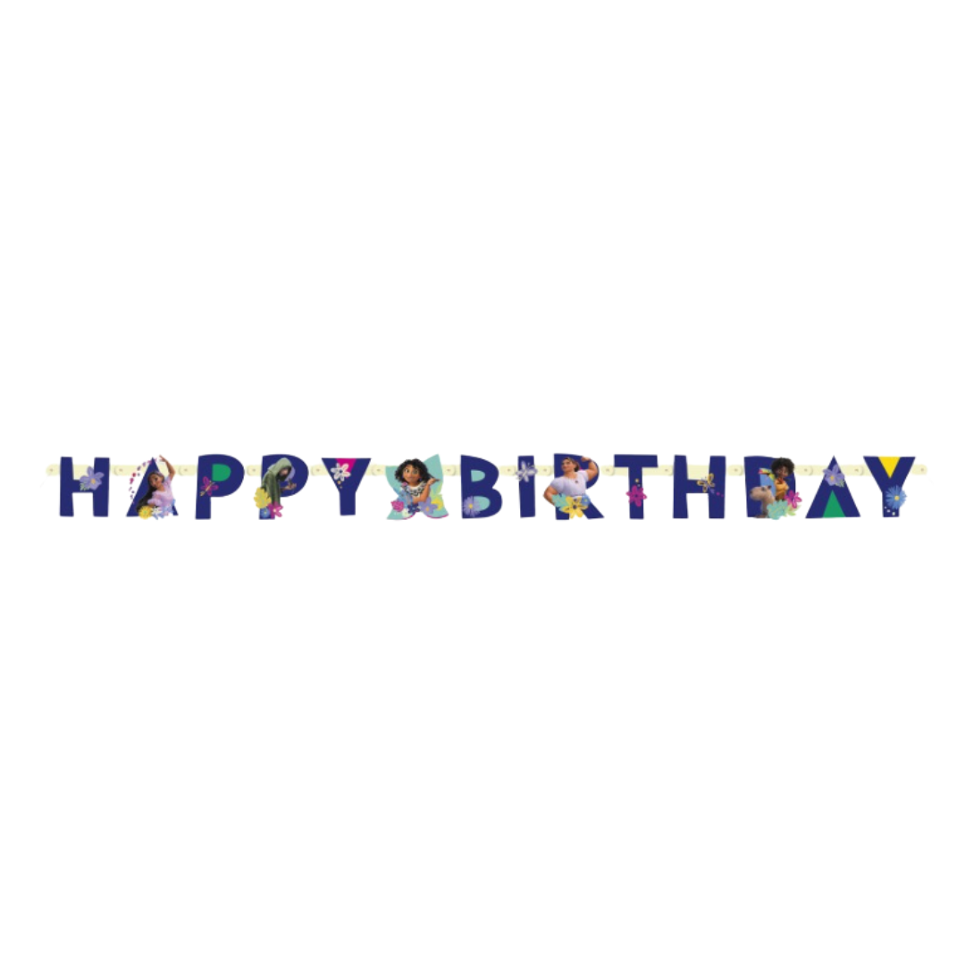 Disney Encanto "Happy Birthday" Jointed Banner 6 ft