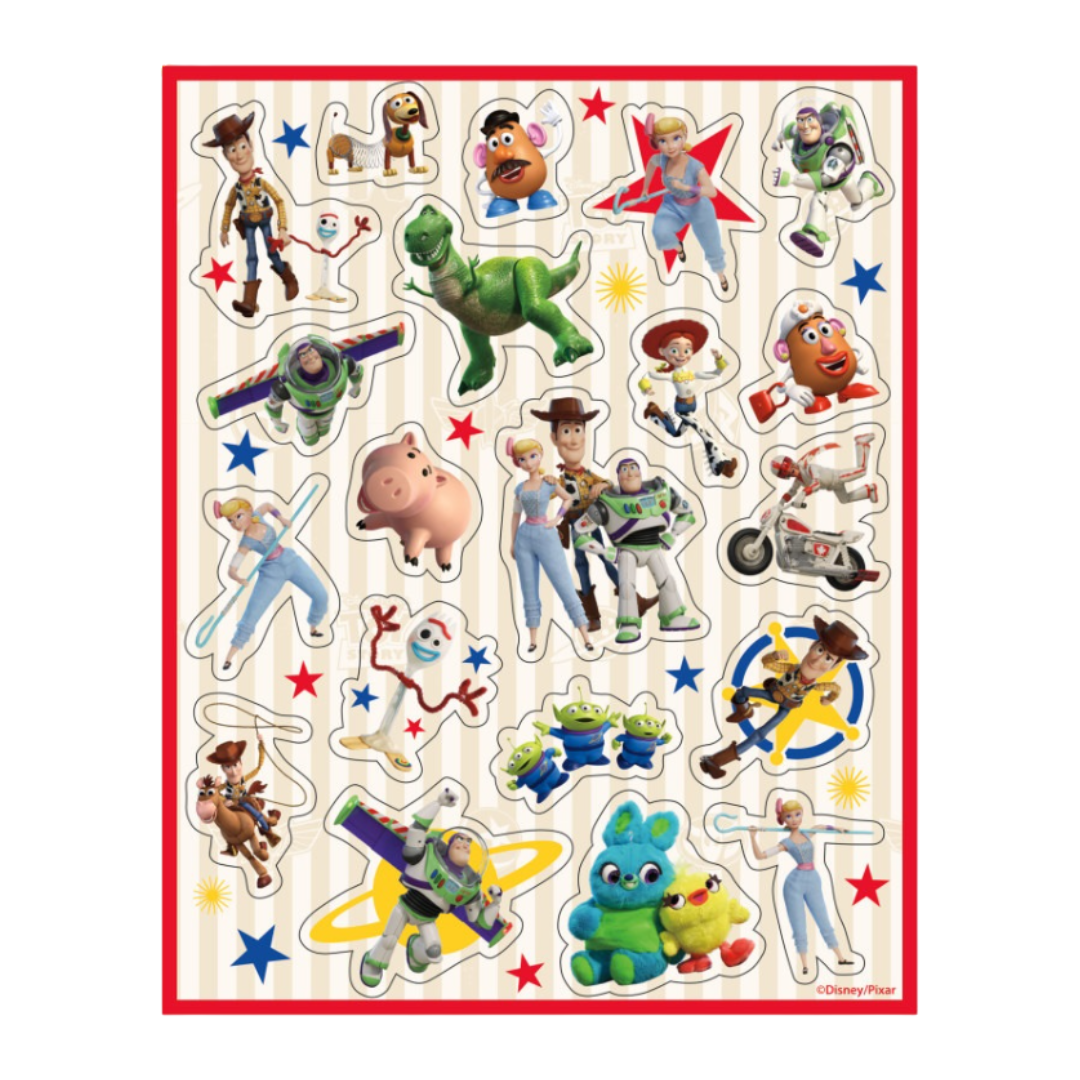 Disney Toy Story 4 Sticker Sheets  4ct