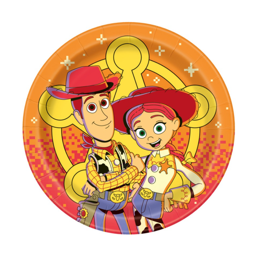 Disney Toy Story 5 Round 7" Dessert Plates  8ct