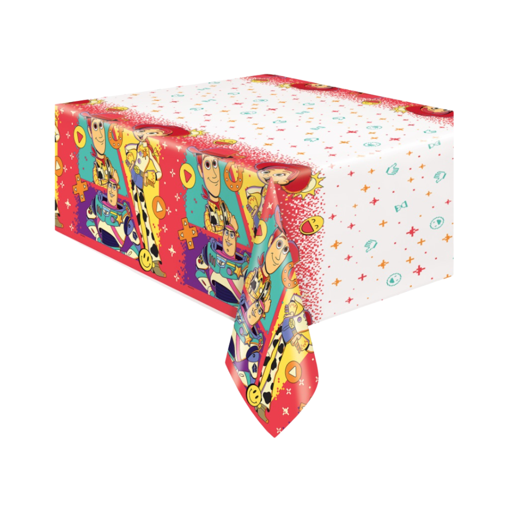 Disney Toy Story 5 Rectangular Plastic Table Cover  54" x 84"