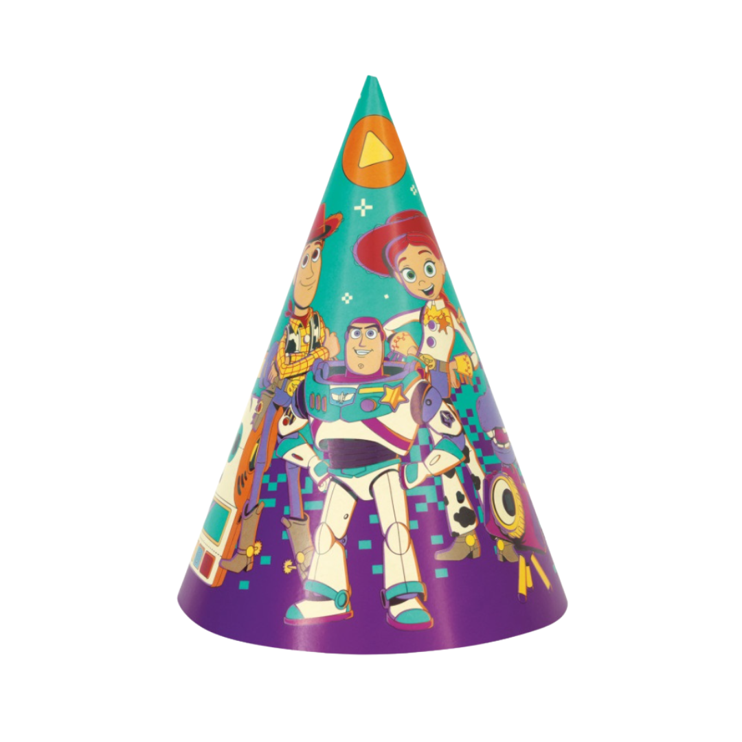 Disney Toy Story 5 Paper Party Hats  8ct