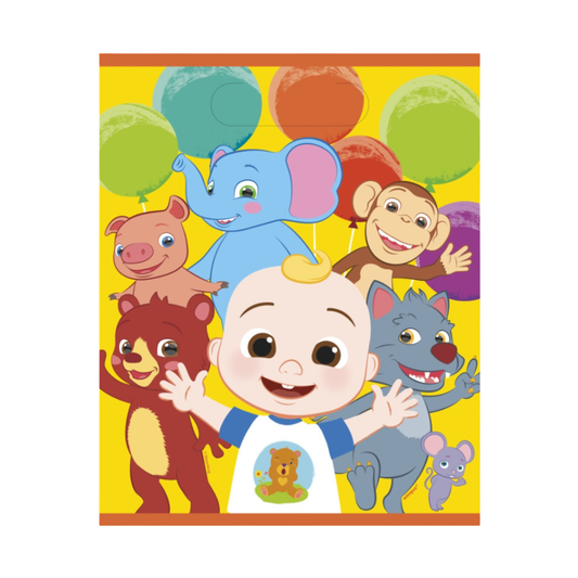 Cocomelon Plastic Loot Bags  8ct