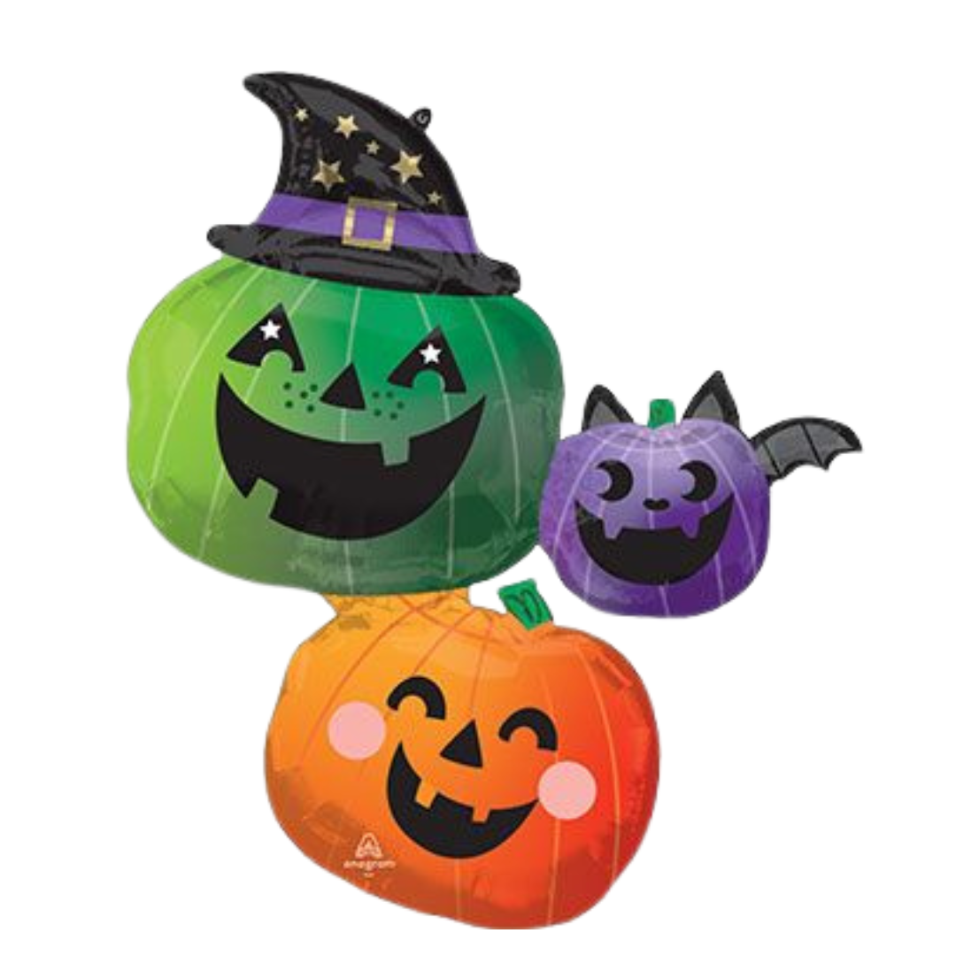 33" Fun And Spooky Pumpkin Stacker