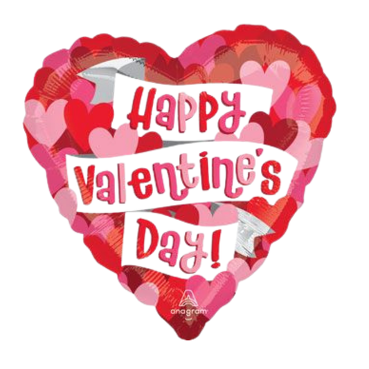 18H HVD PLAYFUL VALENTINE HEARTS