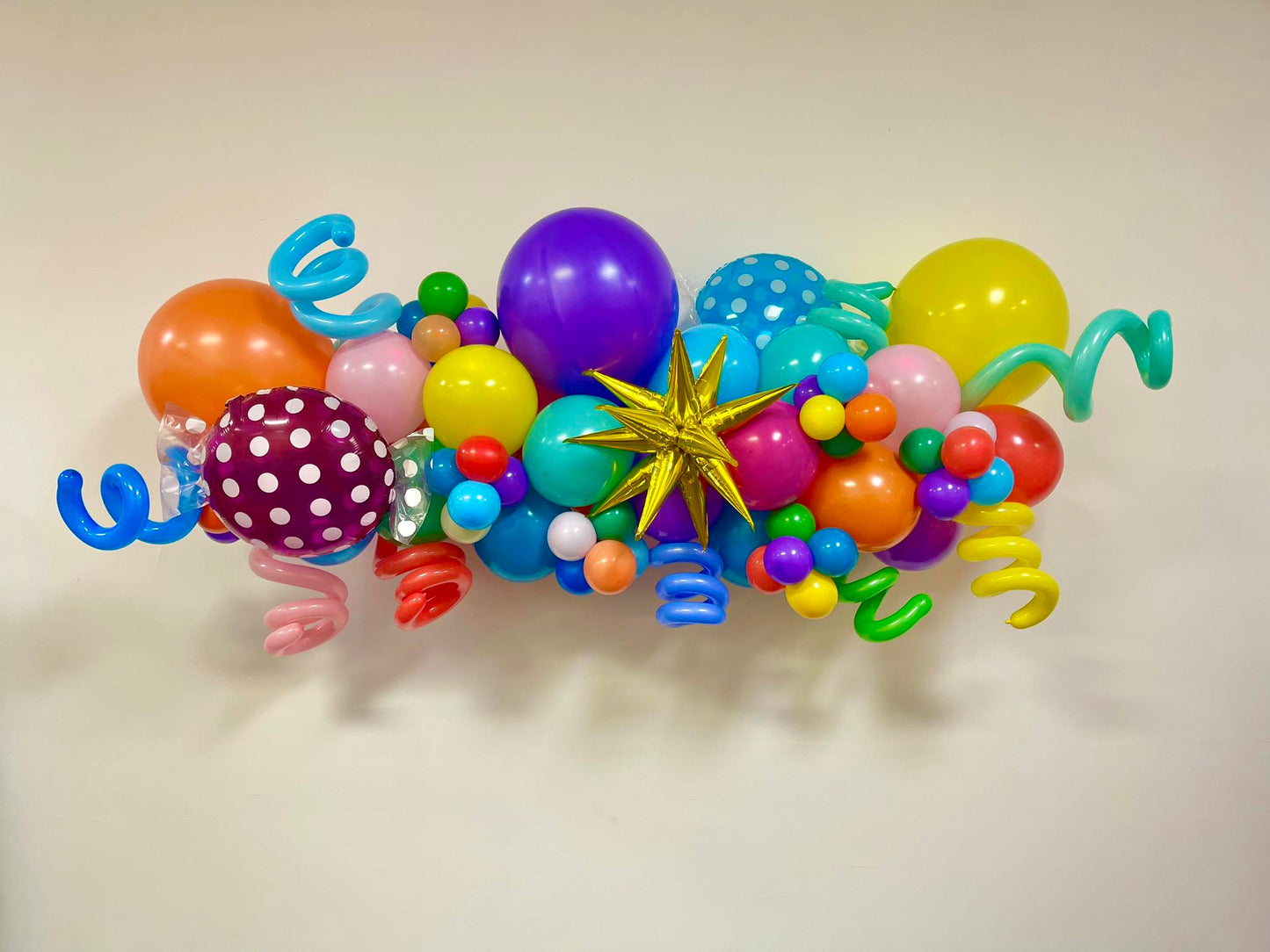 Willy Wonka Theme Birthday 6 foot Balloon Garland