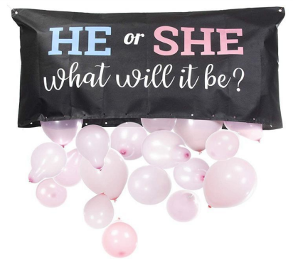 Balloon Reveal 5x7 Backdrop