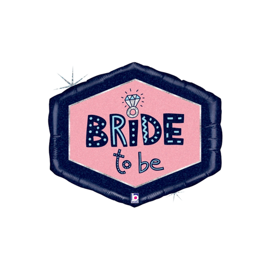 30"Bride To Be Holographic