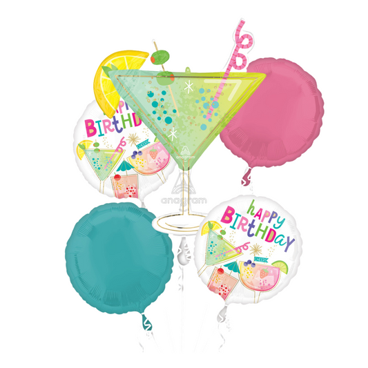 Cocktail Happy Birthday Bouquet