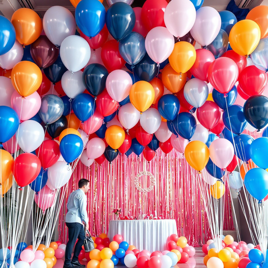 Custom Corporate or School Helium Balloons – Bulk Orders