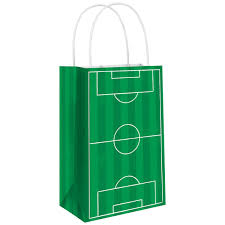 Soccer Kraft Bags - 8 Count