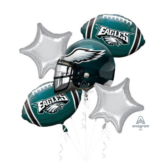 Eagles 5 Balloon Bouquet