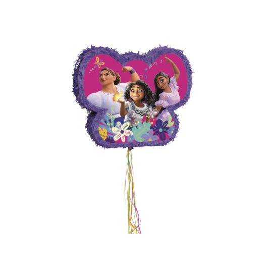 Disney Encanto Butterfly Shaped Drum Pull Pinata