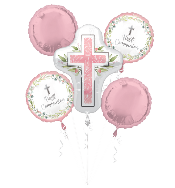 Bouquet My First Communion Pink