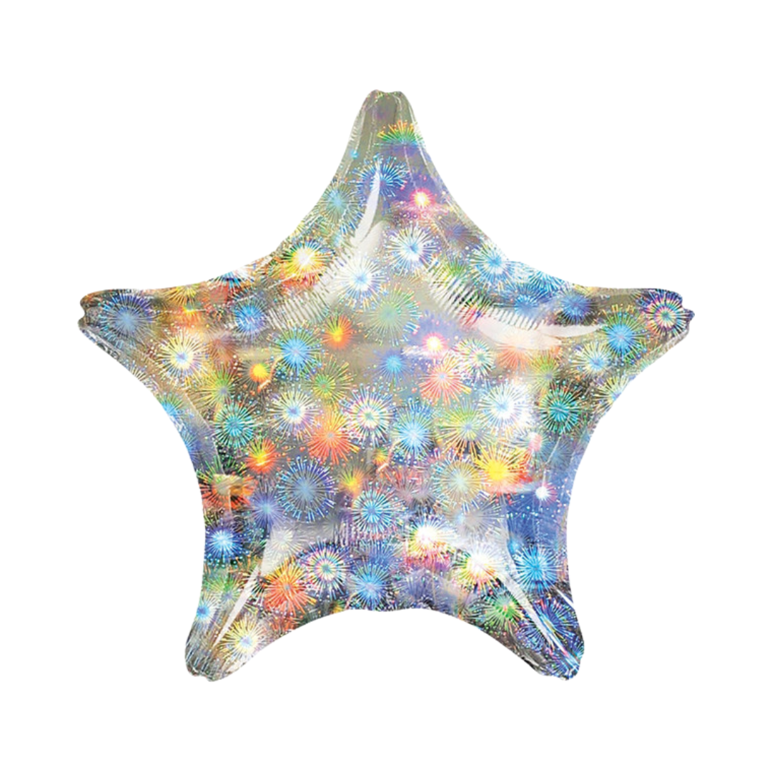 19" Star Holographic Firework