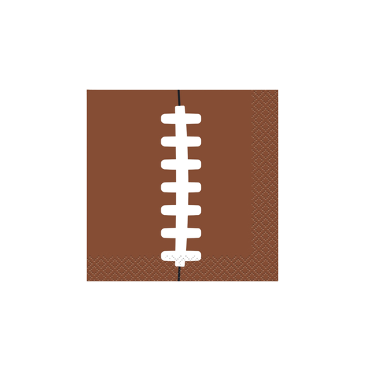 Game Ready Football Beverage Napkins 16CT