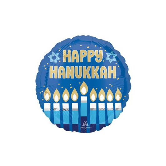 18" HAPPY HANUKKAH CANDLES