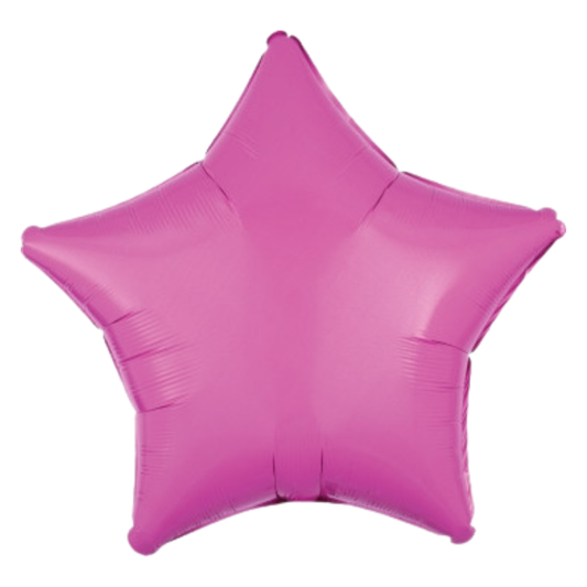 18" Bubble Gum Pink Star