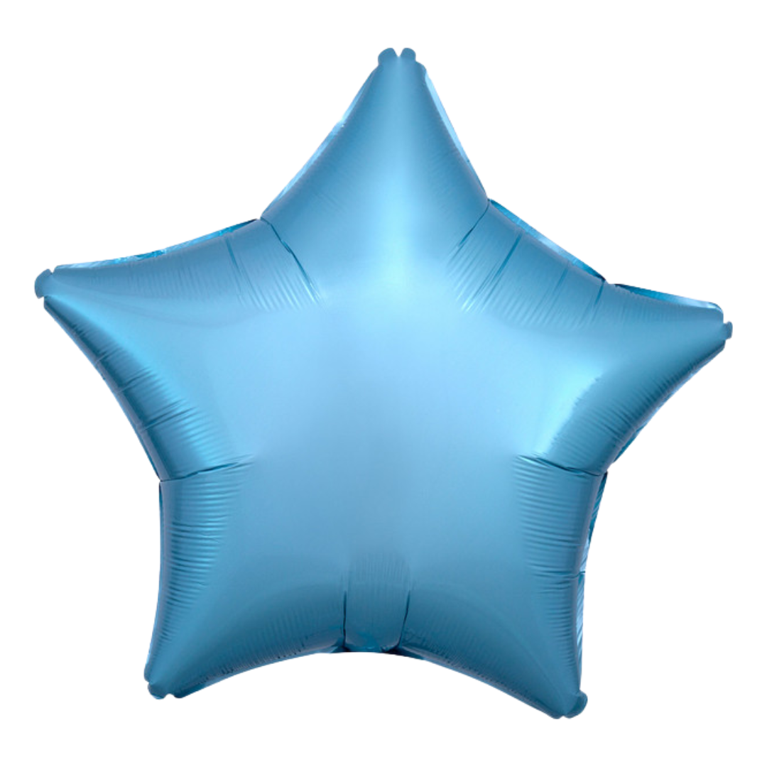 18" Pearl Pastel Blue Star