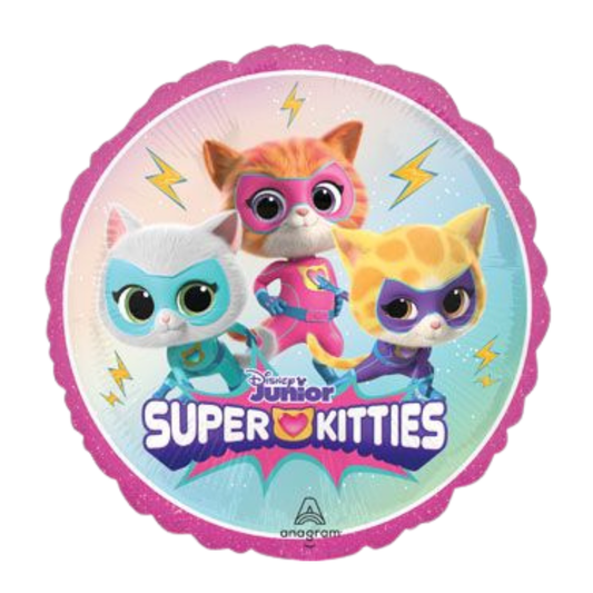 18" Super Kitties Round