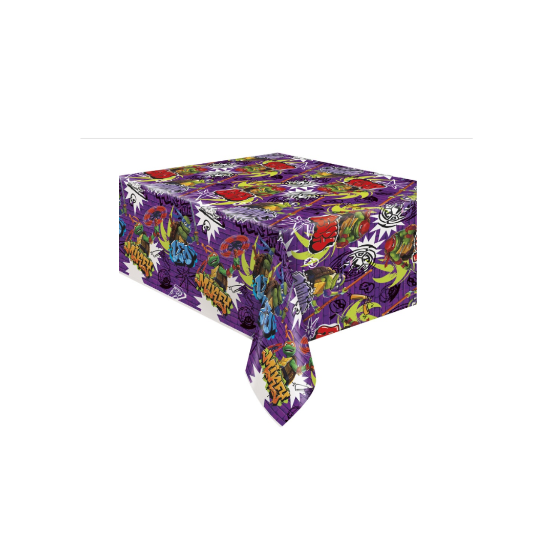 TMNT Mutant Mayhem Rectangular Plastic Table Covers