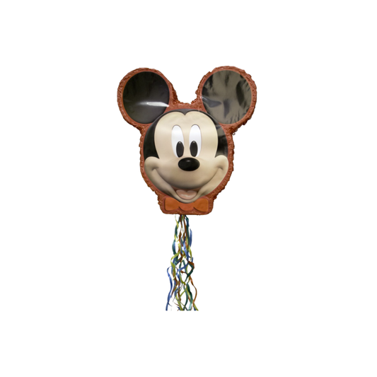 Disney Mickey Mouse Shaped Drum Pull Pinata
