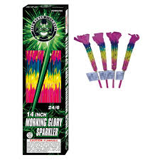 14" Morning Glory Sparklers