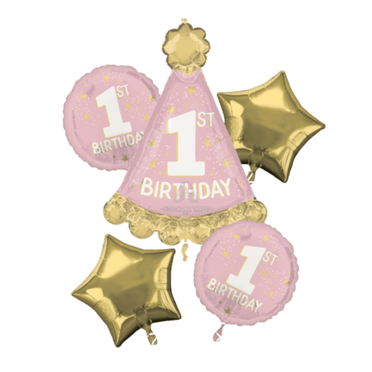 Bouquet Happy 1st Birthday Little Miss