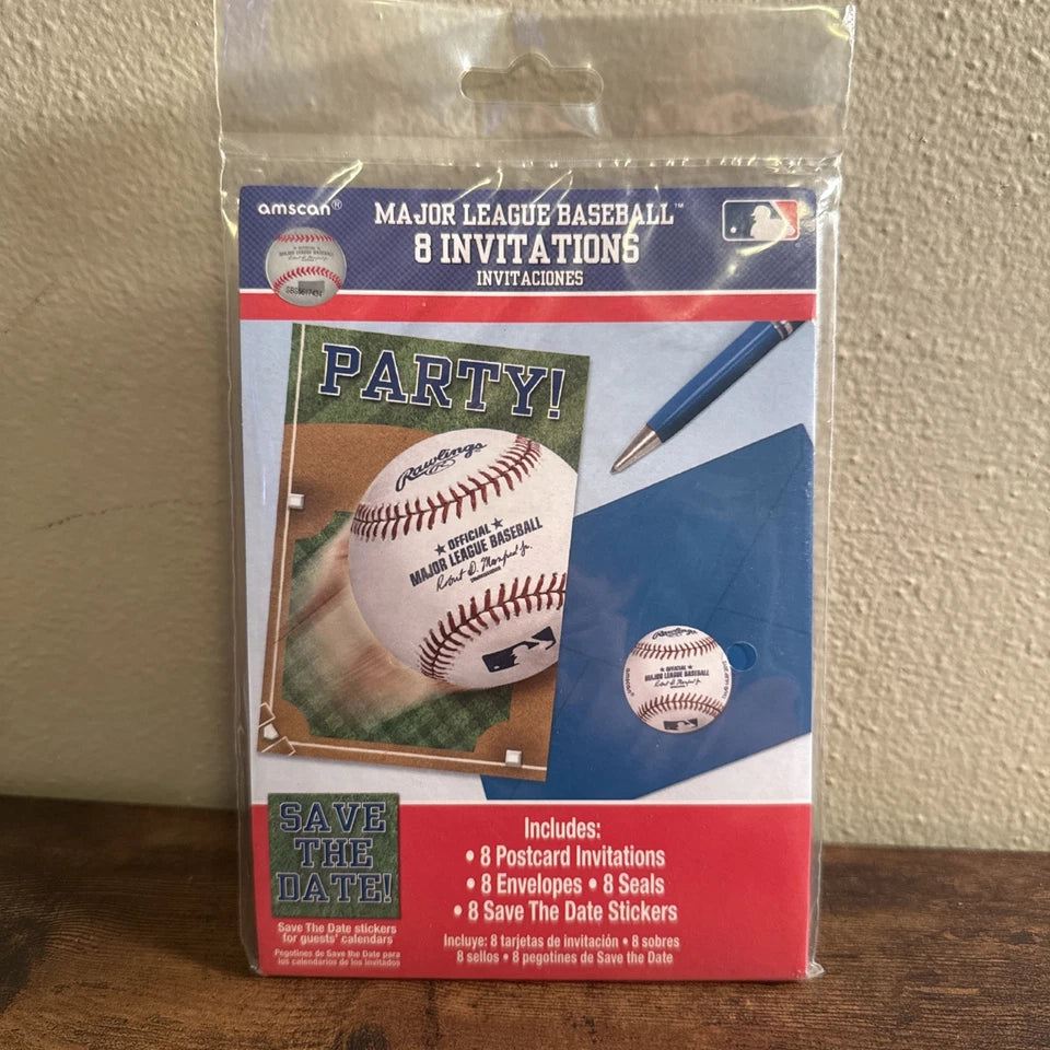 MLB Invitation Cards