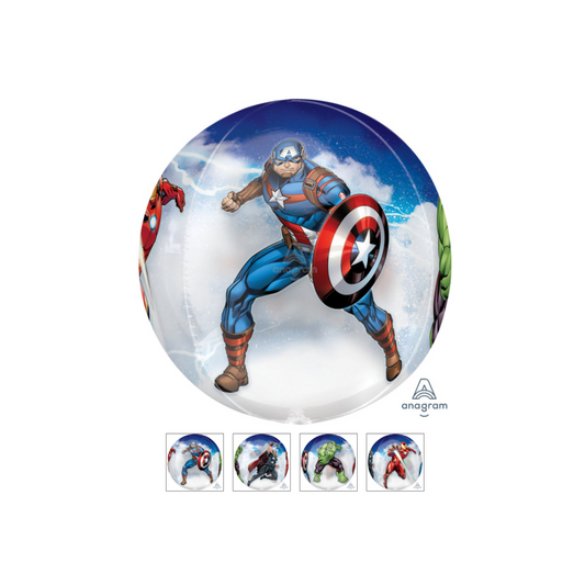 15" Avengers Animated Clear Orbz