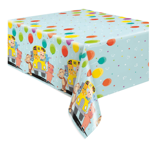 Cocomelon Rectangular Plastic Table Cover