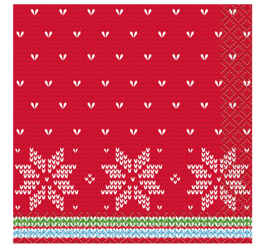 Ugly Sweater Christmas Beverage Napkins 16ct