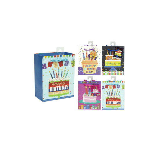 4.5"X5.7"X2.6" BIRTHDAY GIFT BAG