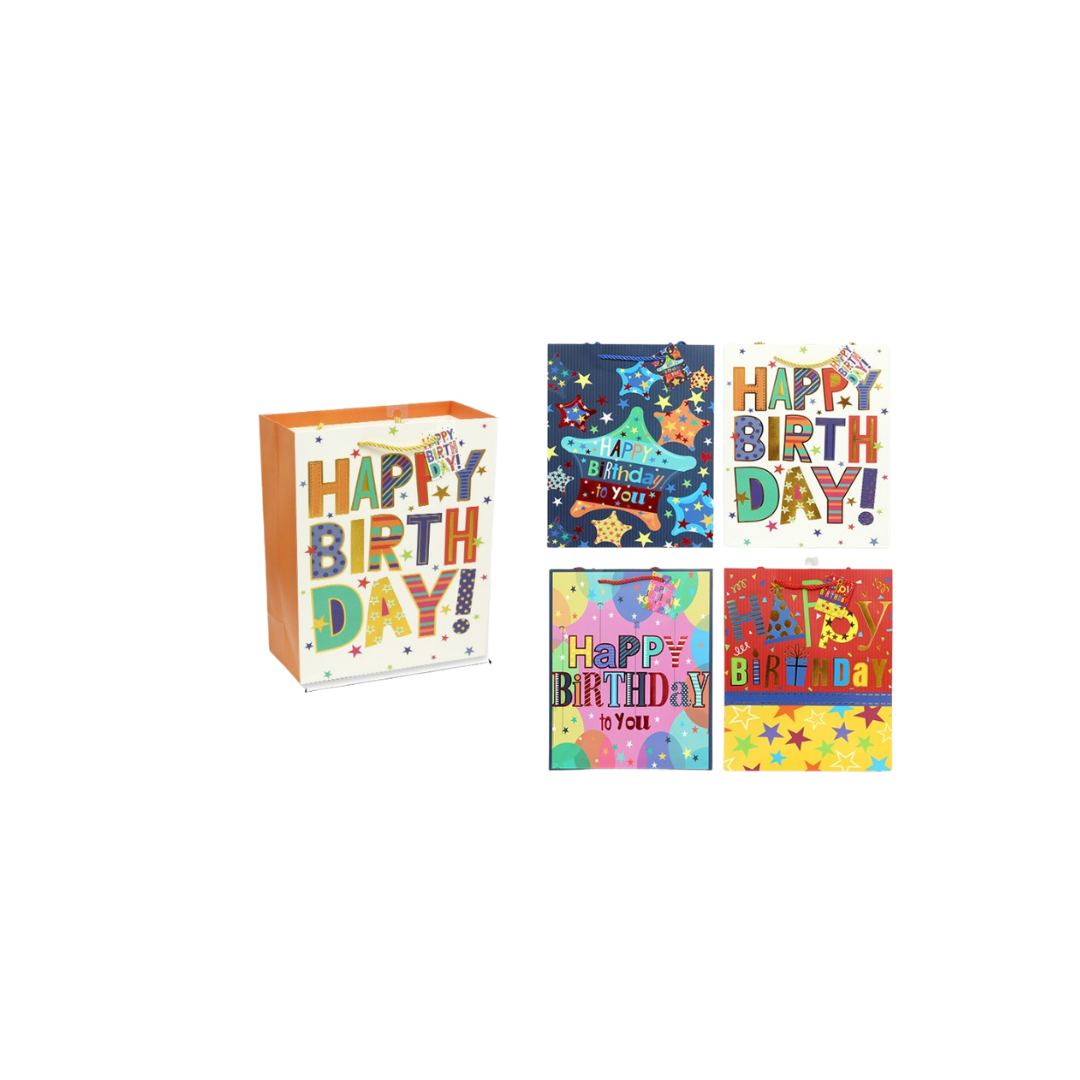 7"X9"X4" BIRTHDAY GIFT BAG