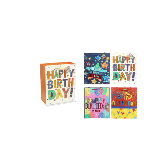 7"X9"X4" BIRTHDAY GIFT BAG